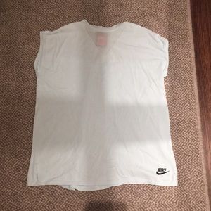 nike shirt- light blue